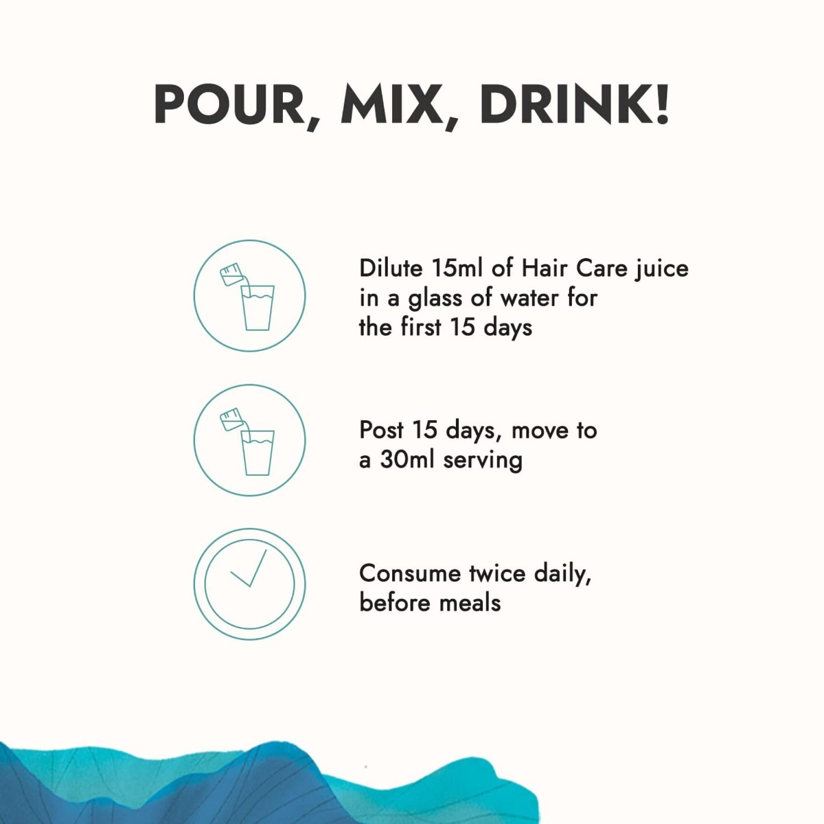 Kapiva Hair Care Juice, 1 Litre, Pack of 1 Kapiva Hair Care Juice, 1 Litre, Pack of 1