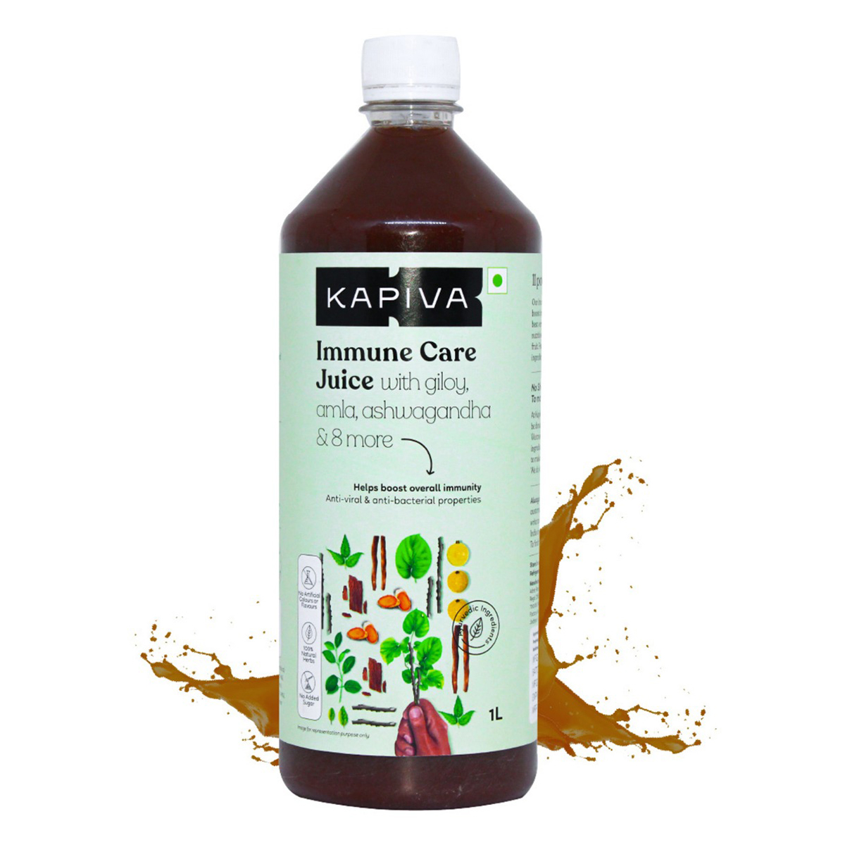 Kapiva Immune Care Juice, 1 L, Pack of 1 Kapiva Immune Care Juice, 1 L, Pack of 1