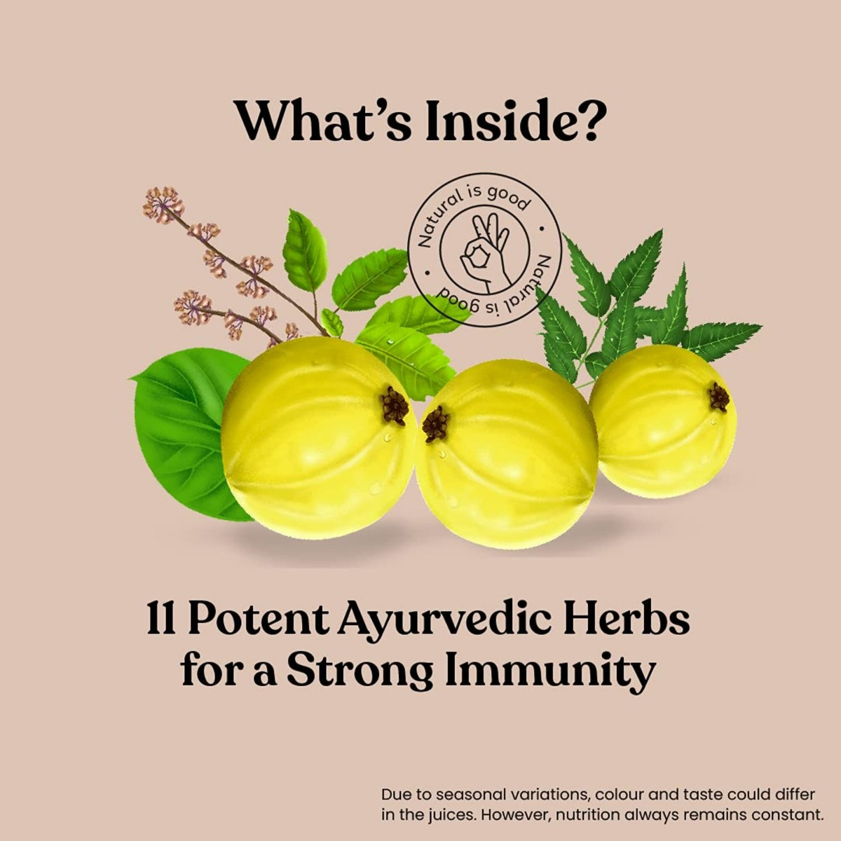 Kapiva Immune Care Juice, 1 L, Pack of 1 Kapiva Immune Care Juice, 1 L, Pack of 1