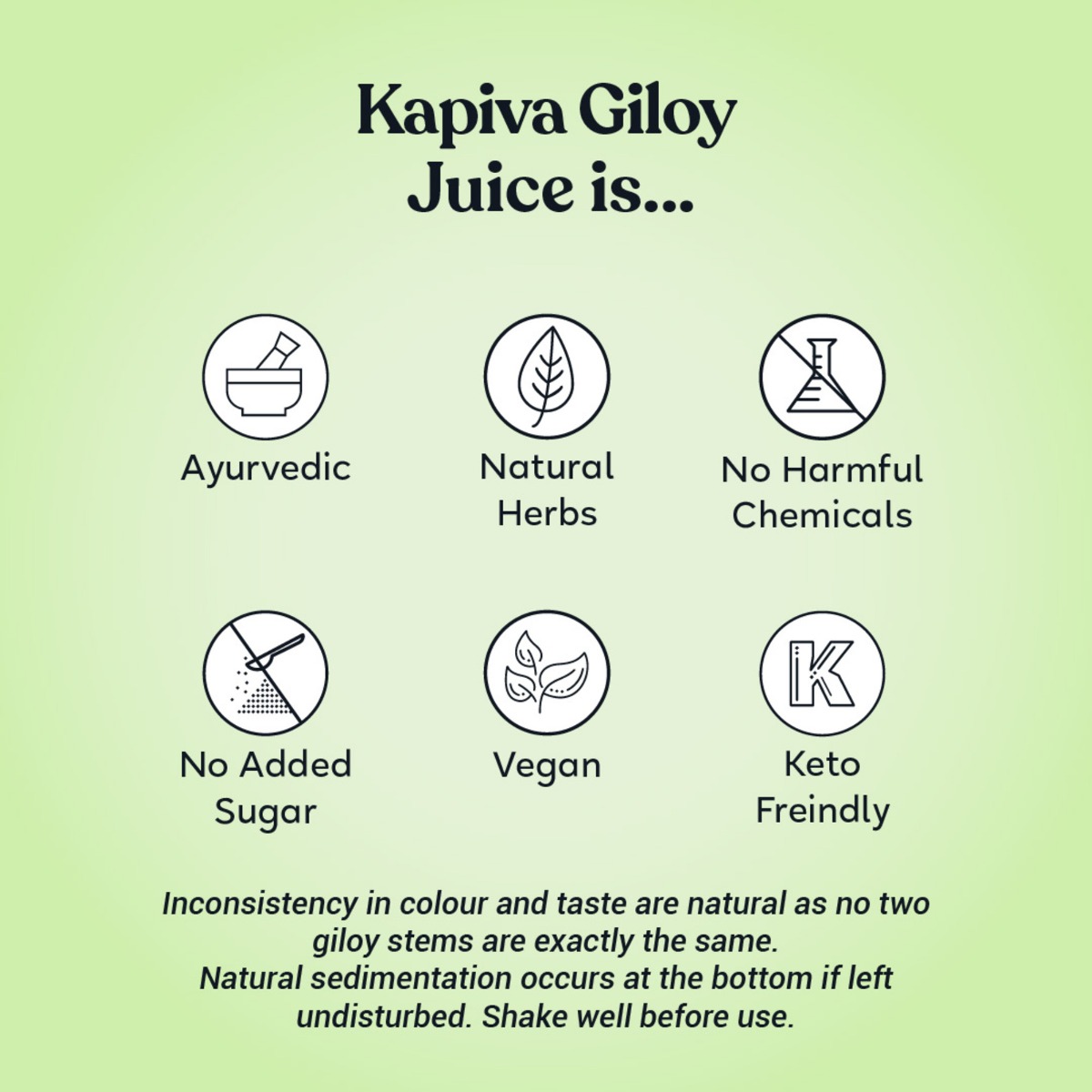 Kapiva Giloy Juice, 1 L, Pack of 1 Kapiva Giloy Juice, 1 L, Pack of 1