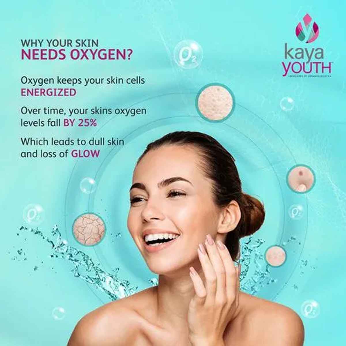 Kaya Youth Oxy-Infusion Face Wash 50 gm | Boost Skin Oxygen | For Youthful Glowing Skin, Pack of 1 Kaya Youth Oxy-Infusion Face Wash 50 gm | Boost Skin Oxygen | For Youthful Glowing Skin, Pack of 1