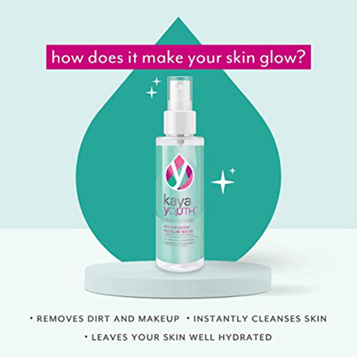 Kaya Youth Oxy-Infusion Micellar Water, 100 ml, Pack of 1 Kaya Youth Oxy-Infusion Micellar Water, 100 ml, Pack of 1