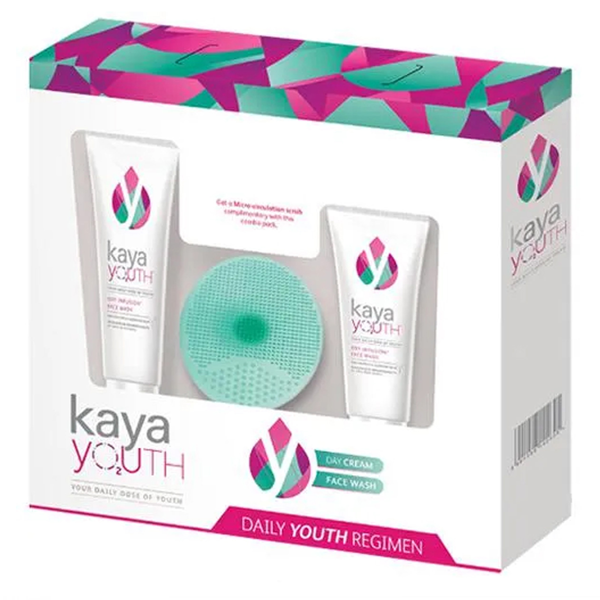 Kaya Youth Daily Youth Regimen Pack | Boost Skin Oxygen | For Youthful Glowing Skin, Pack of 1 Kaya Youth Daily Youth Regimen Pack | Boost Skin Oxygen | For Youthful Glowing Skin, Pack of 1