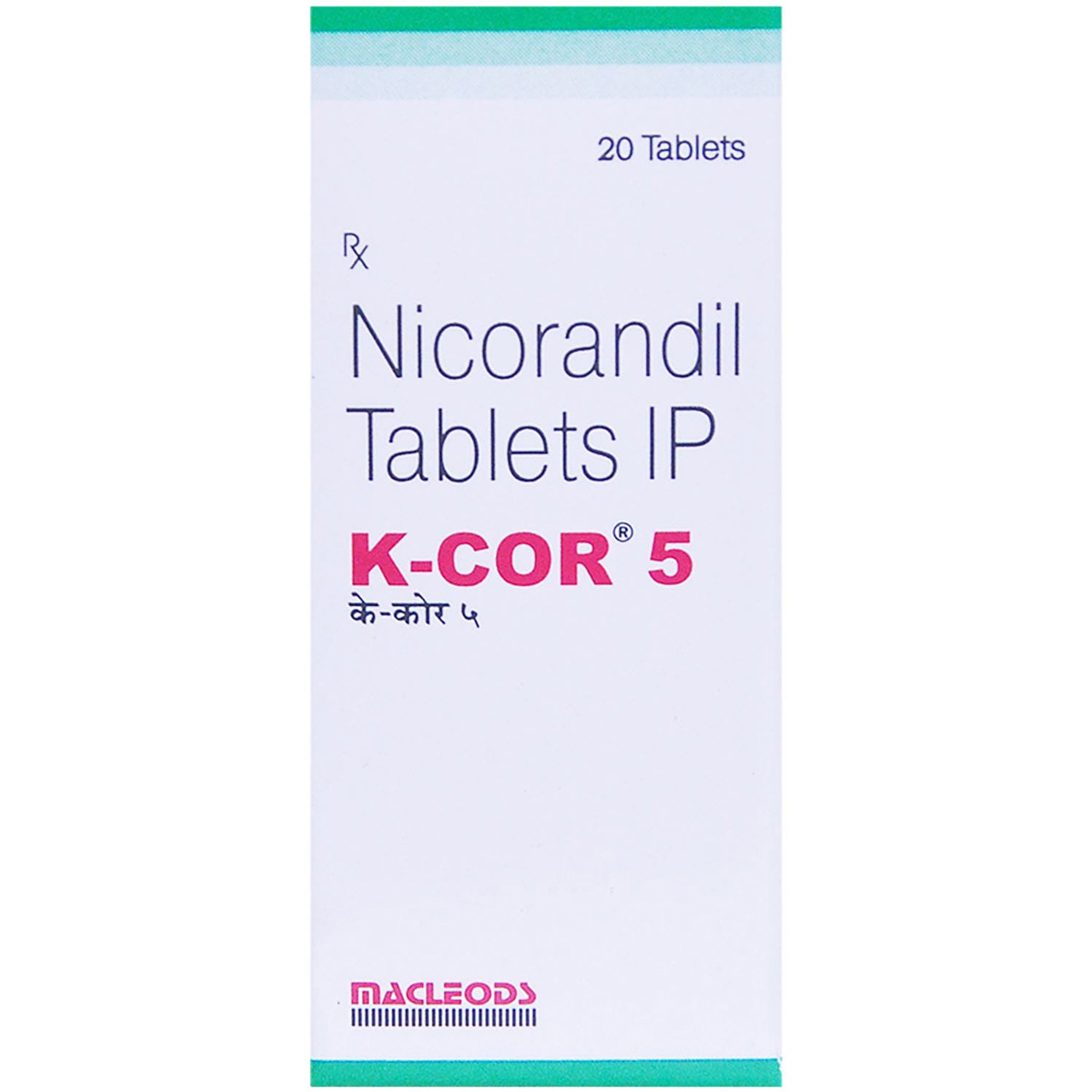 Buy K-Cor 5 Tablet 20's Online