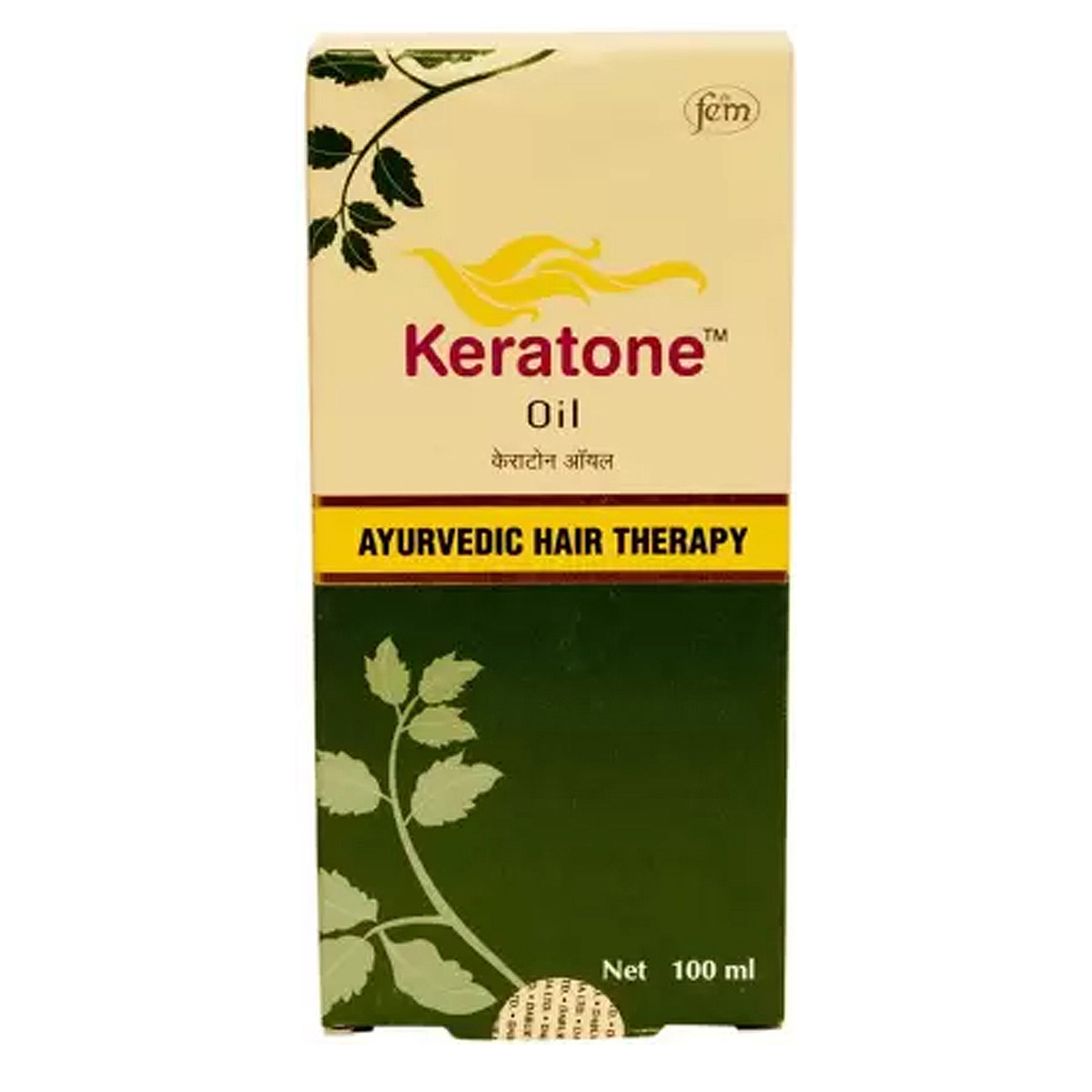 Fem Keratone Oil, 100 ml, Pack of 1 Fem Keratone Oil, 100 ml, Pack of 1