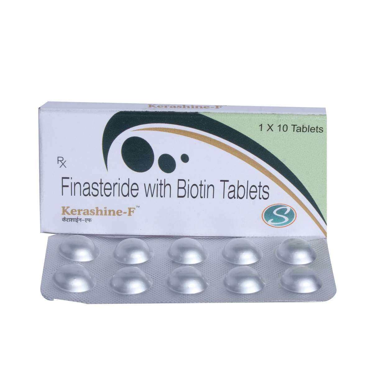 Kerashine F Tablet 10's, Pack of 10 TABLETS Kerashine F Tablet 10's, Pack of 10 TABLETS