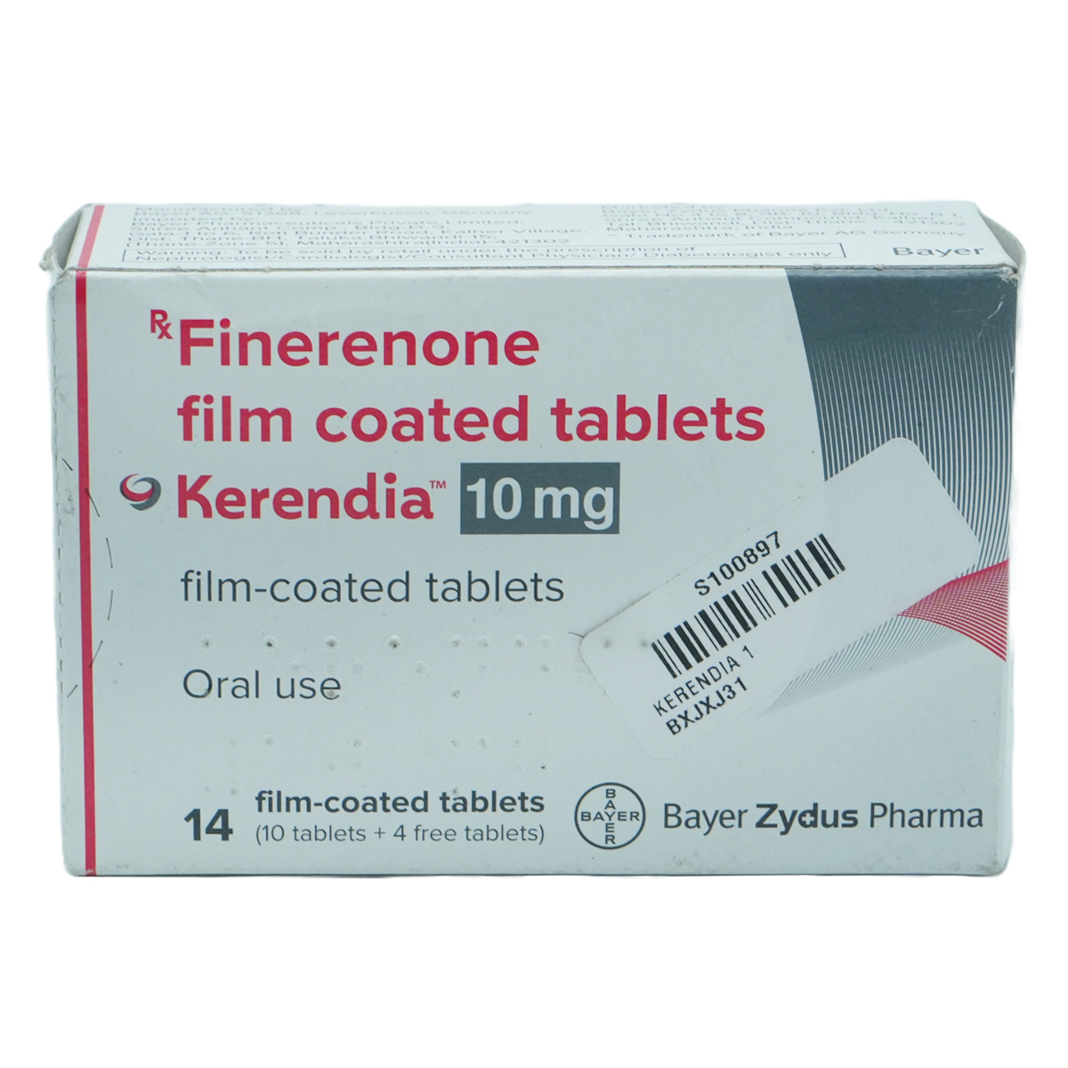 Kerendia 10 mg Tablet 14's, Pack of 14 TABLETS Kerendia 10 mg Tablet 14's, Pack of 14 TABLETS