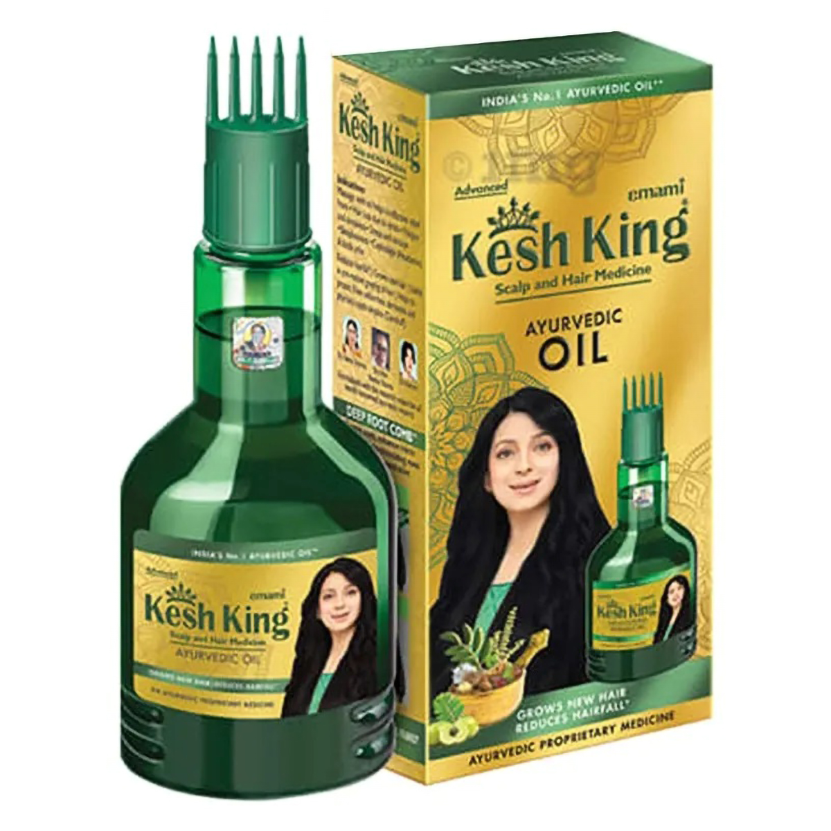 Kesh King Ayurvedic Scalp and Hair Medicine Ayurvedic Oil, 100 ml, Pack of 1 Kesh King Ayurvedic Scalp and Hair Medicine Ayurvedic Oil, 100 ml, Pack of 1