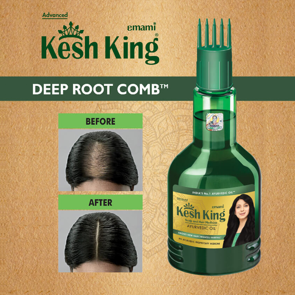 Kesh King Ayurvedic Scalp and Hair Medicine Ayurvedic Oil, 100 ml, Pack of 1 Kesh King Ayurvedic Scalp and Hair Medicine Ayurvedic Oil, 100 ml, Pack of 1