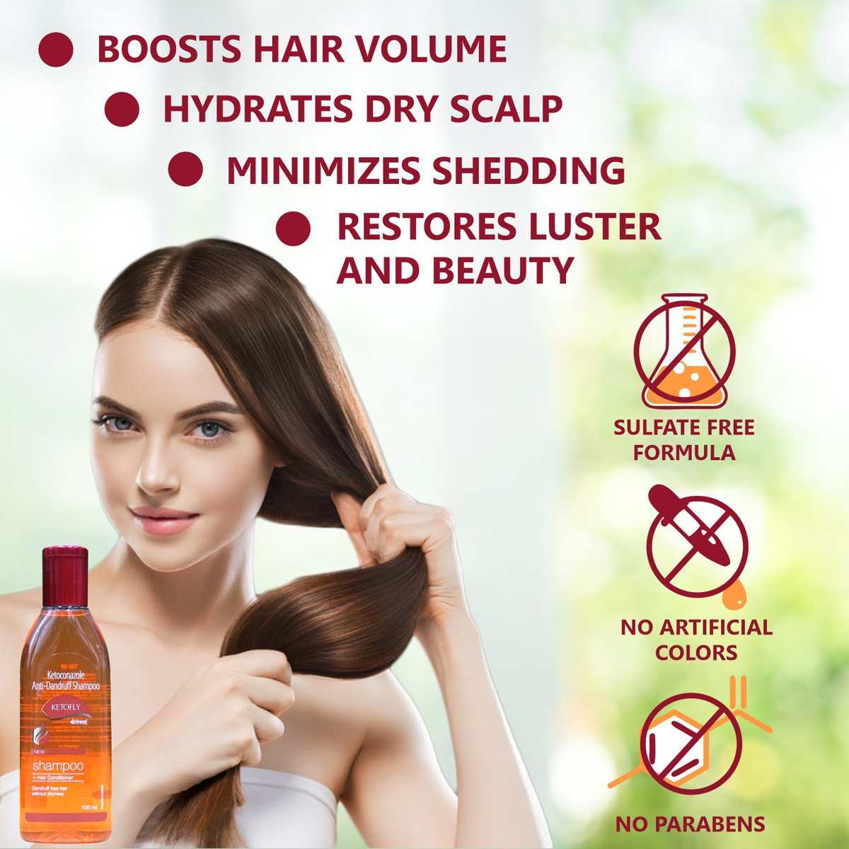 Ketofly Anti Dandruff Shampoo, 100 ml, Pack of 1 Ketofly Anti Dandruff Shampoo, 100 ml, Pack of 1