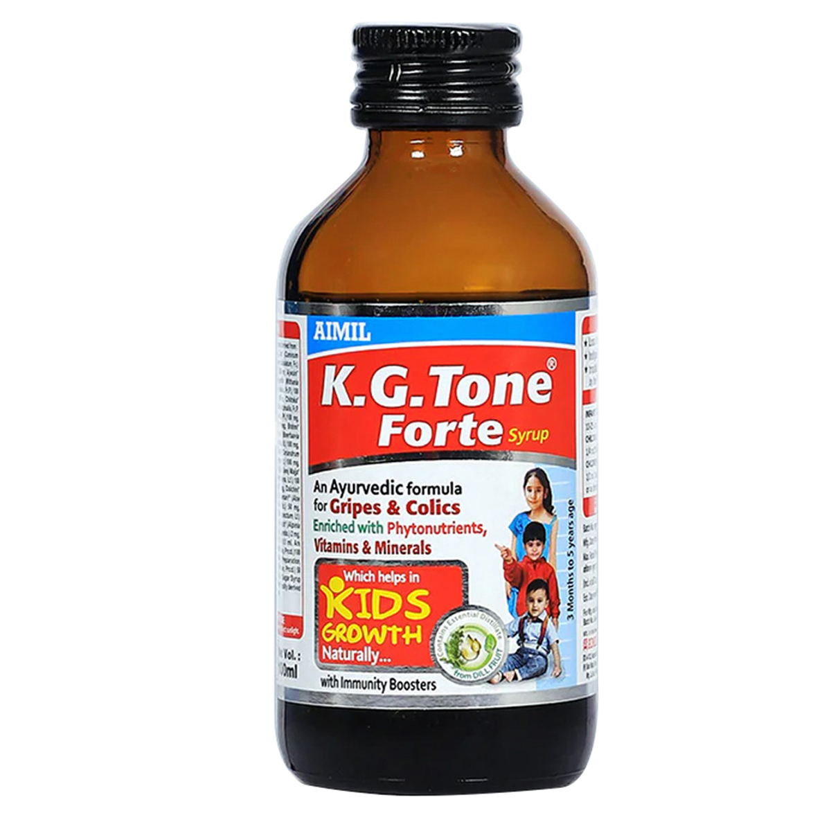 Aimil K.G.Tone Forte Syrup, 100 ml, Pack of 1 Aimil K.G.Tone Forte Syrup, 100 ml, Pack of 1