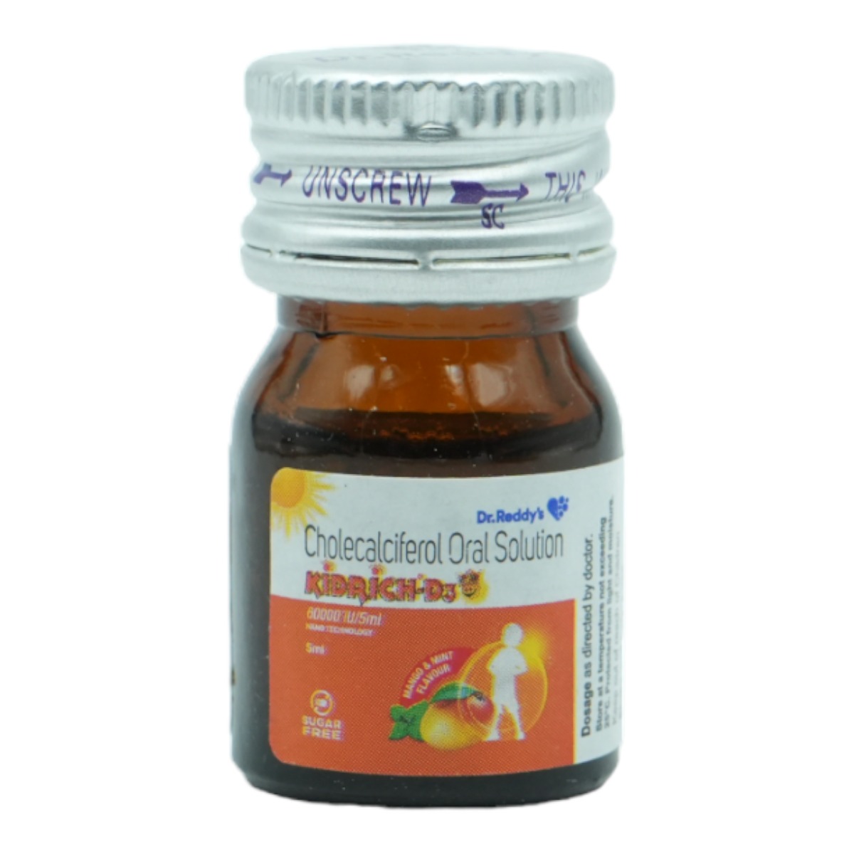 Kidrich D3 60K Solution 4X5 ml, Pack of 1 Kidrich D3 60K Solution 4X5 ml, Pack of 1