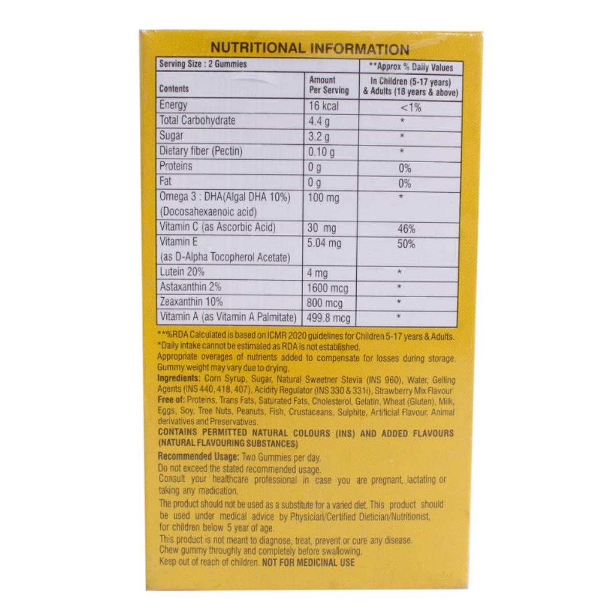 Kinder Woods Gluten Free Gummies 30's, Pack of 1 Kinder Woods Gluten Free Gummies 30's, Pack of 1