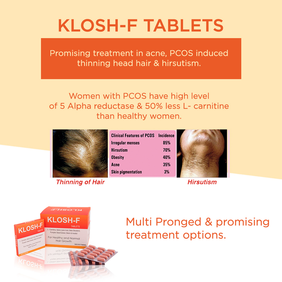 Klosh-F Tablet 15's, Pack of 15 Klosh-F Tablet 15's, Pack of 15