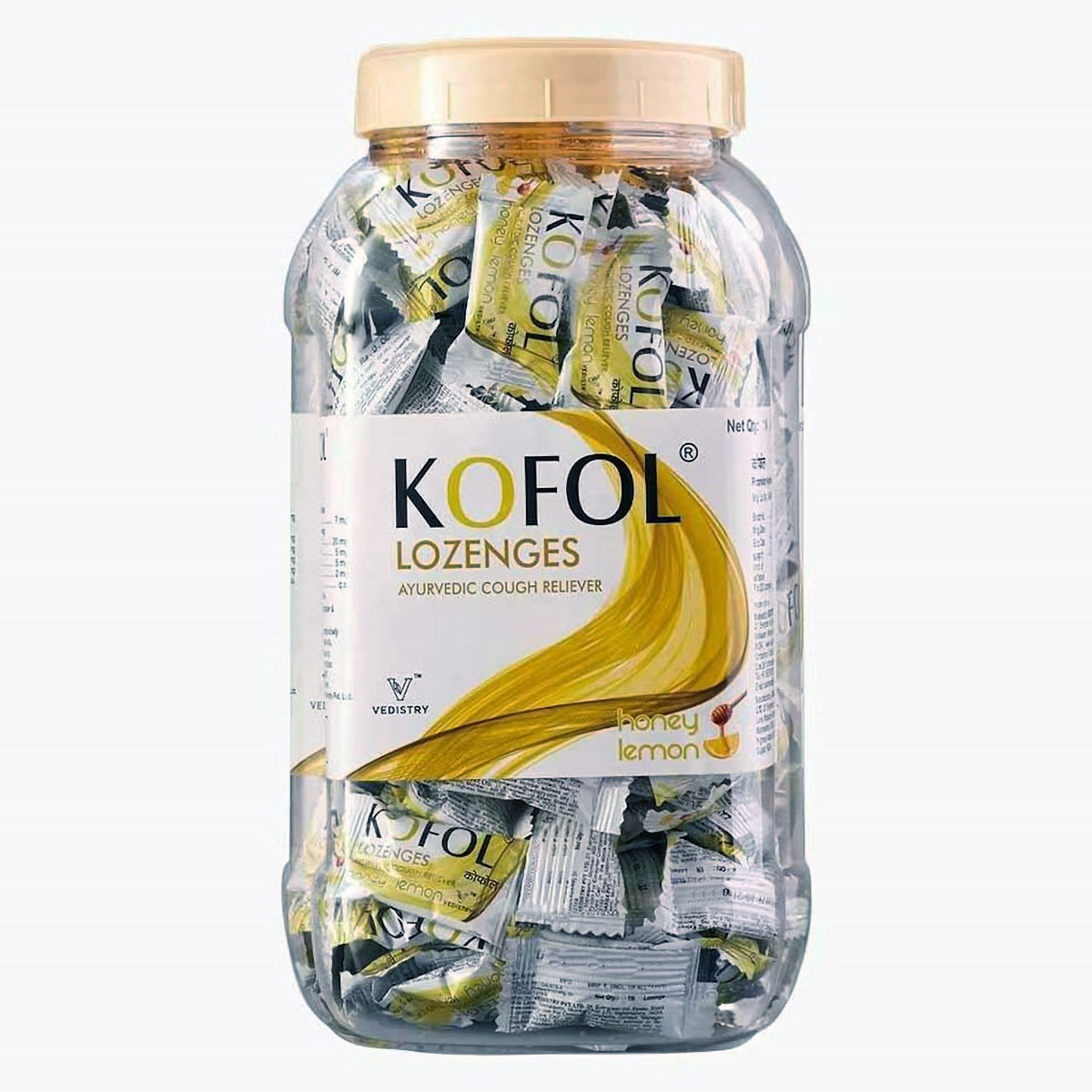 Kofol Honey Lemon Flavour Lozenges 200's, Pack of 200 Kofol Honey Lemon Flavour Lozenges 200's, Pack of 200