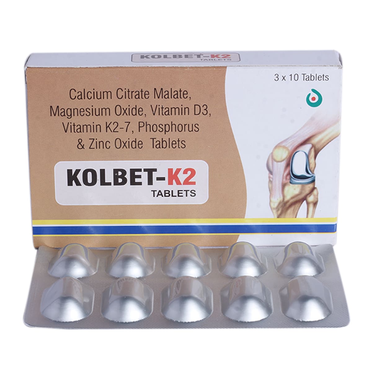 Kolbet-K2 Tablet 10's, Pack of 10 Kolbet-K2 Tablet 10's, Pack of 10