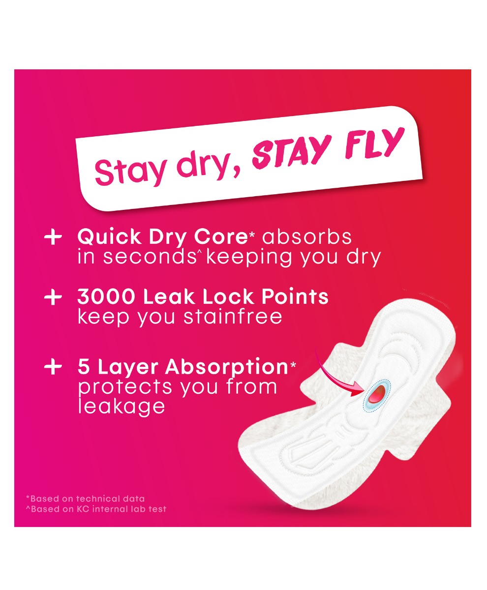 Kotex Prohealth+ Sanitary Pads XL, 40 Count, Pack of 1 Kotex Prohealth+ Sanitary Pads XL, 40 Count, Pack of 1