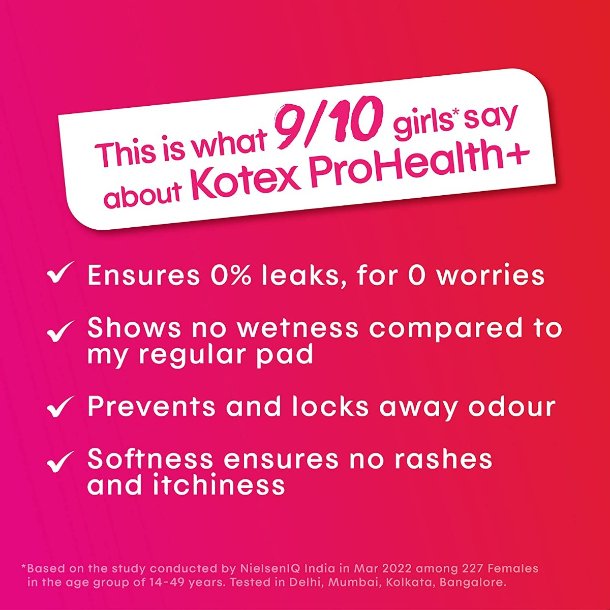 Kotex Prohealth+ Sanitary Pads XL+, 40 Count, Pack of 1 Kotex Prohealth+ Sanitary Pads XL+, 40 Count, Pack of 1