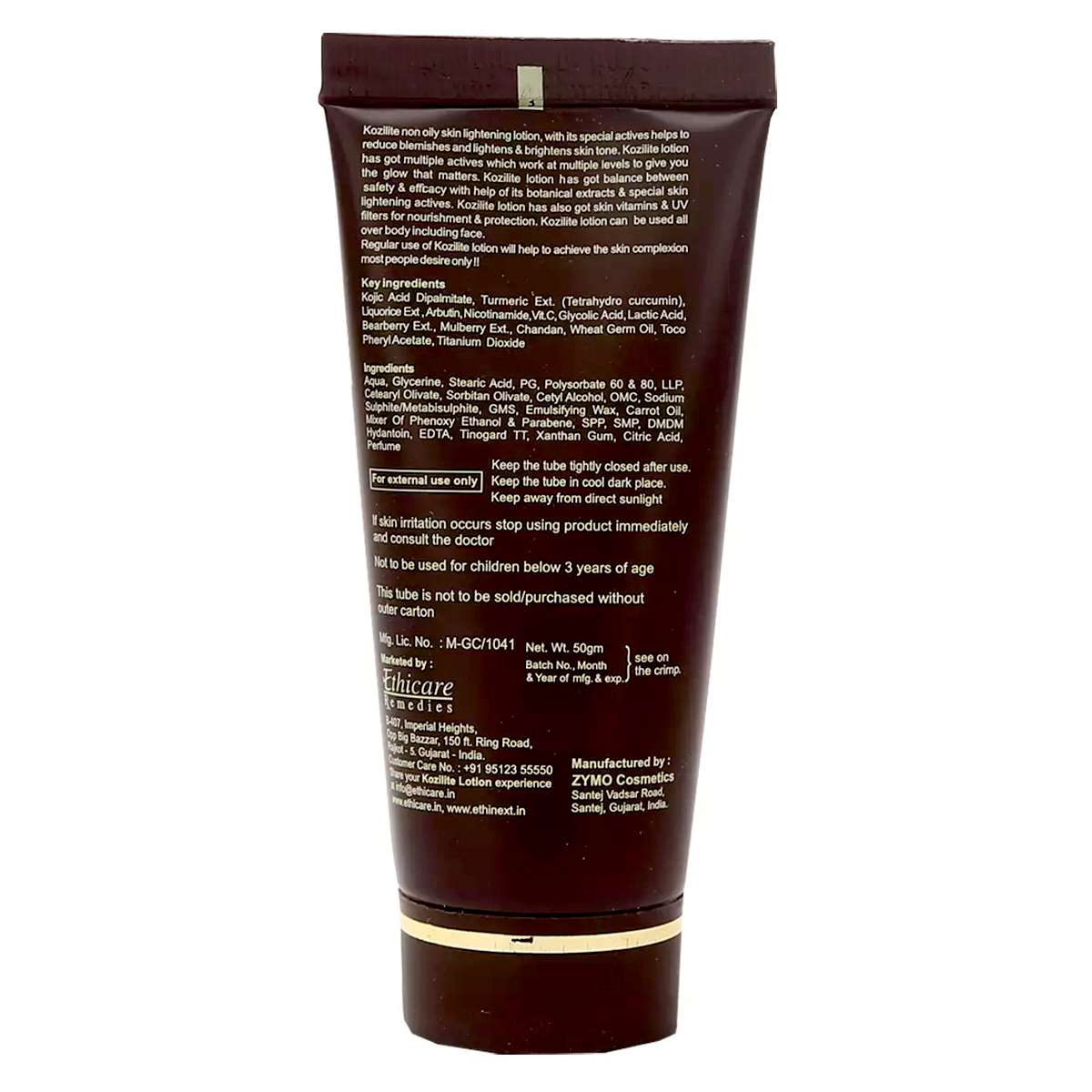 Kozilite Lotion 50 ml, Pack of 1 Kozilite Lotion 50 ml, Pack of 1