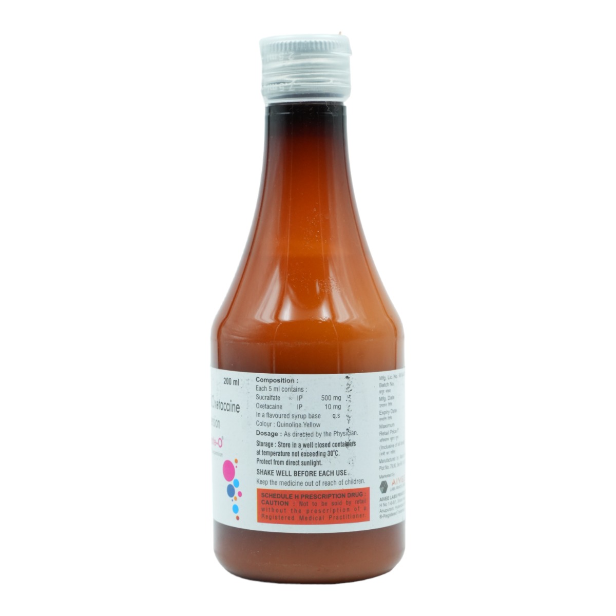 Kralfate-O Sugar Free Suspension 200 ml, Pack of 1 Kralfate-O Sugar Free Suspension 200 ml, Pack of 1