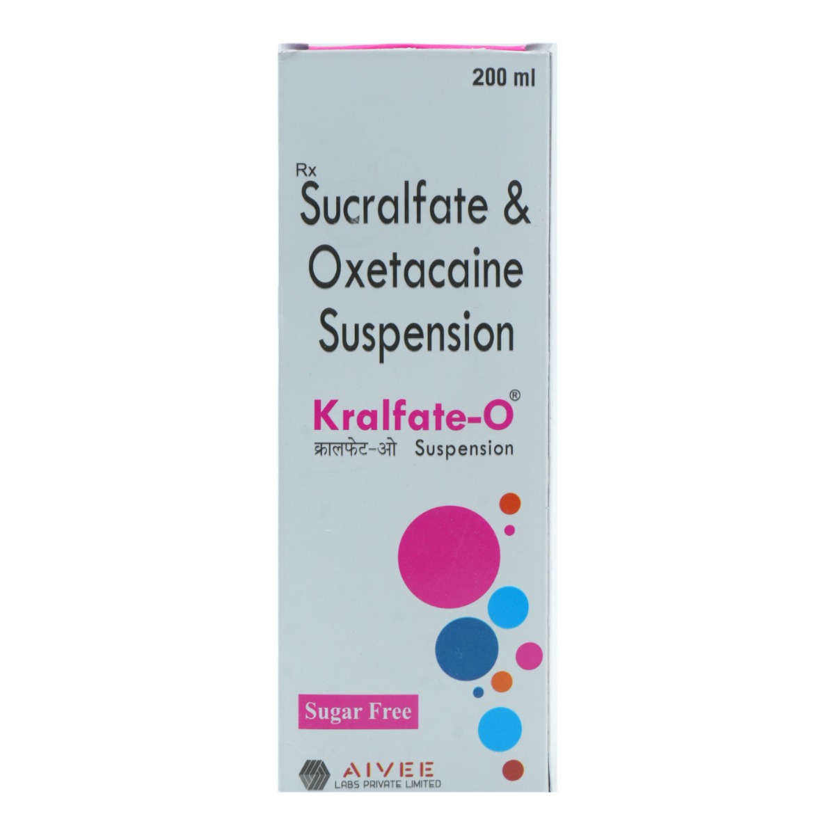 Kralfate-O Sugar Free Suspension 200 ml, Pack of 1 Kralfate-O Sugar Free Suspension 200 ml, Pack of 1