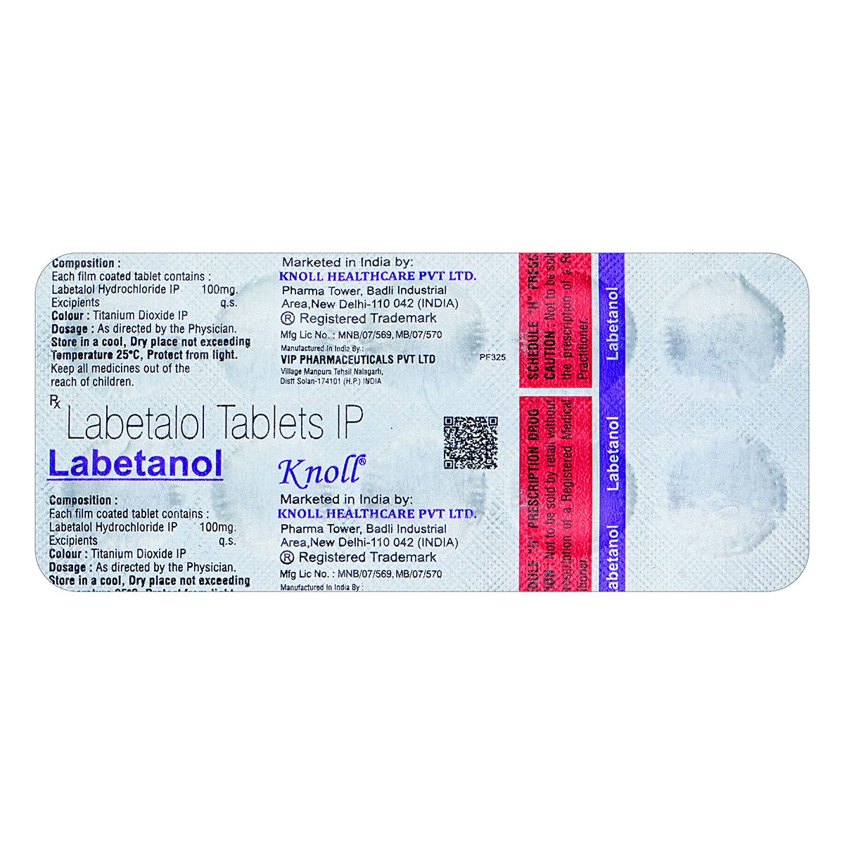 Labetanol 100Mg Tablet 10'S, Pack of 10 TabletS Labetanol 100Mg Tablet 10'S, Pack of 10 TabletS