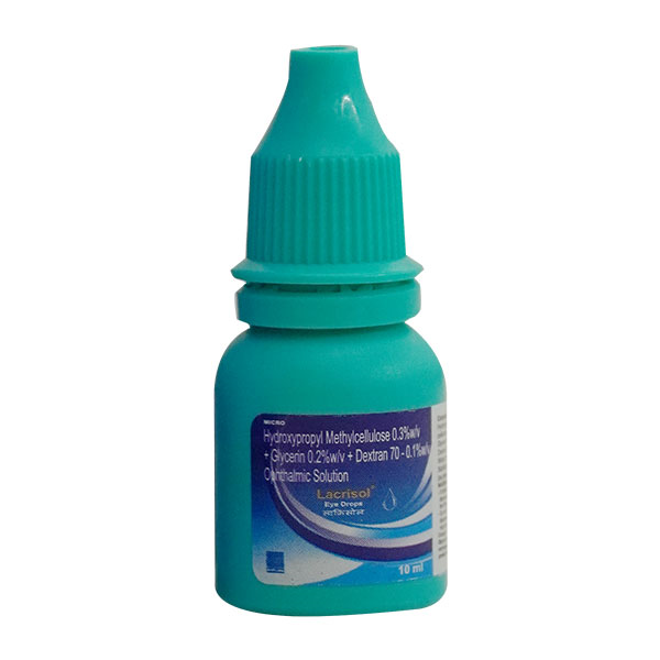 Lacrisol Eye Drops 10 ml, Pack of 1 Lacrisol Eye Drops 10 ml, Pack of 1