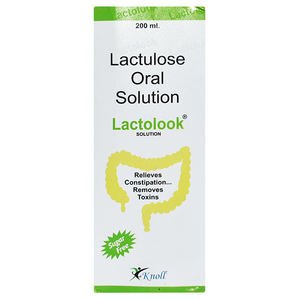 Lactolook Sugar Free Solution 200 ml, Pack of 1 SOLUTION Lactolook Sugar Free Solution 200 ml, Pack of 1 SOLUTION