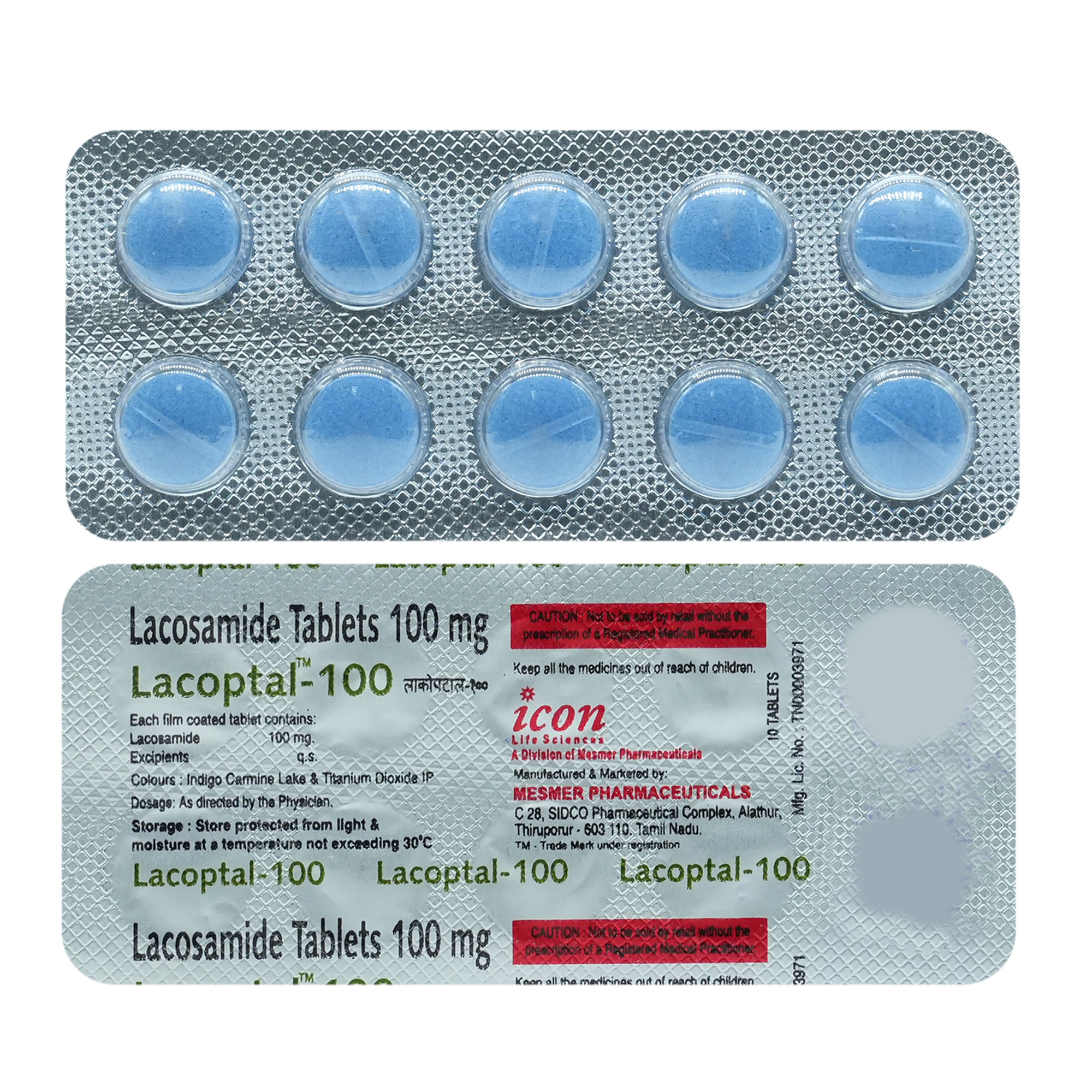 Lacoptal 100 mg Tablet 10's, Pack of 10 TabletS Lacoptal 100 mg Tablet 10's, Pack of 10 TabletS