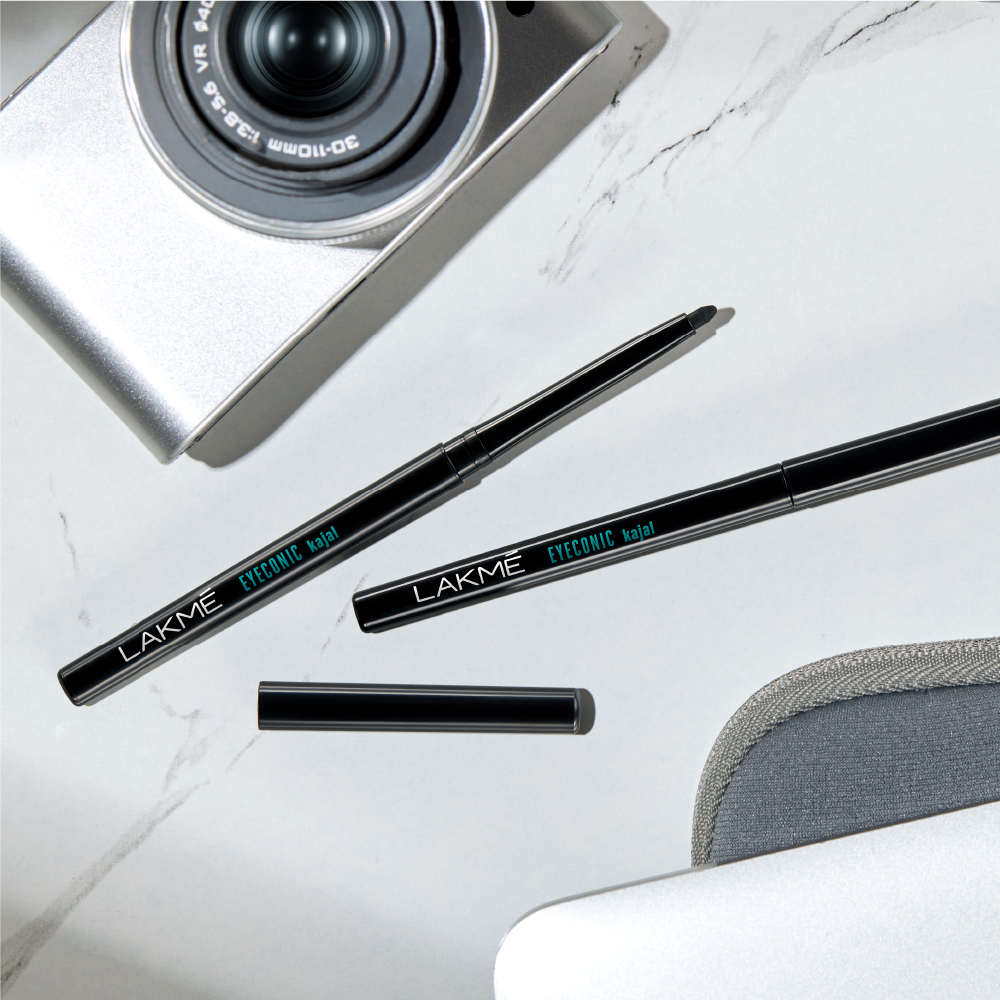 Lakme Eyeconic Deep Black Kajal, 0.35 gm, Pack of 1 Lakme Eyeconic Deep Black Kajal, 0.35 gm, Pack of 1