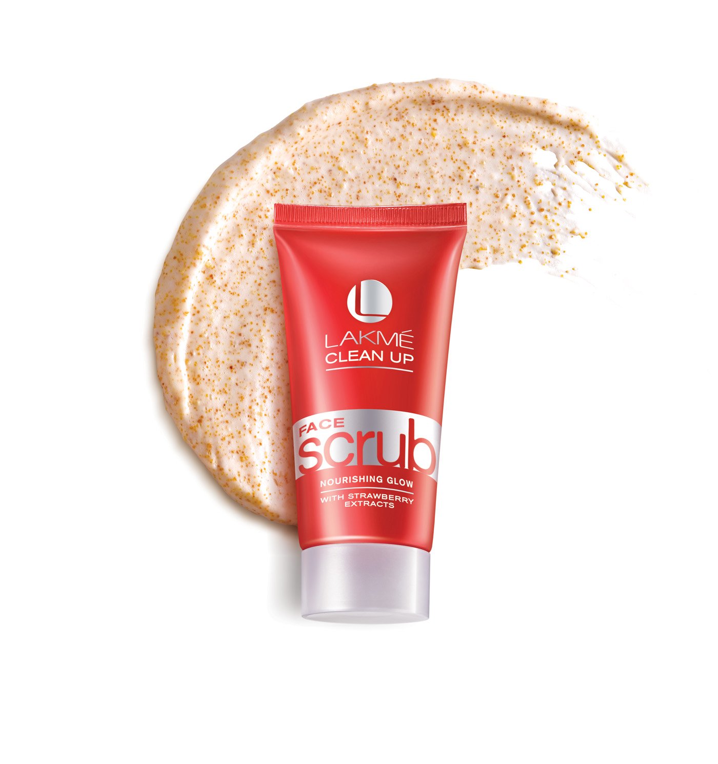 Lakme Strawberry Cleanup Face Scrub 100 gm | With Strawberry Extract | For Nourishing Glow, Pack of 1 Lakme Strawberry Cleanup Face Scrub 100 gm | With Strawberry Extract | For Nourishing Glow, Pack of 1