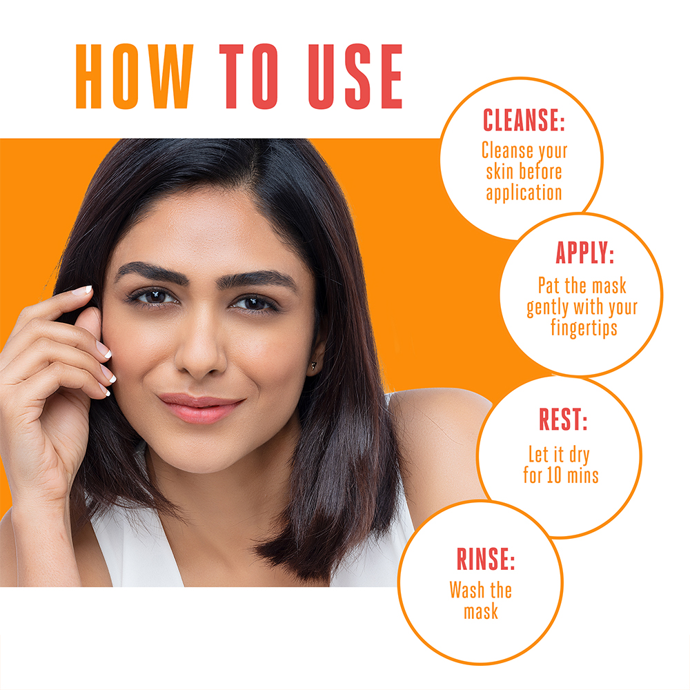 Lakme 9to5 Vitamin C+ Clay mask, 50 gm, Pack of 1 Lakme 9to5 Vitamin C+ Clay mask, 50 gm, Pack of 1