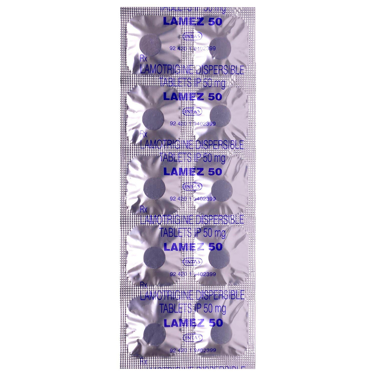 Lamez 50 Tablet 10's, Pack of 10 TABLETS Lamez 50 Tablet 10's, Pack of 10 TABLETS
