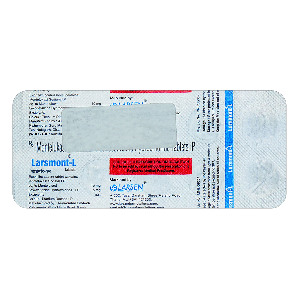 Larsmont-L Tablet 10's, Pack of 10 TABLETS Larsmont-L Tablet 10's, Pack of 10 TABLETS