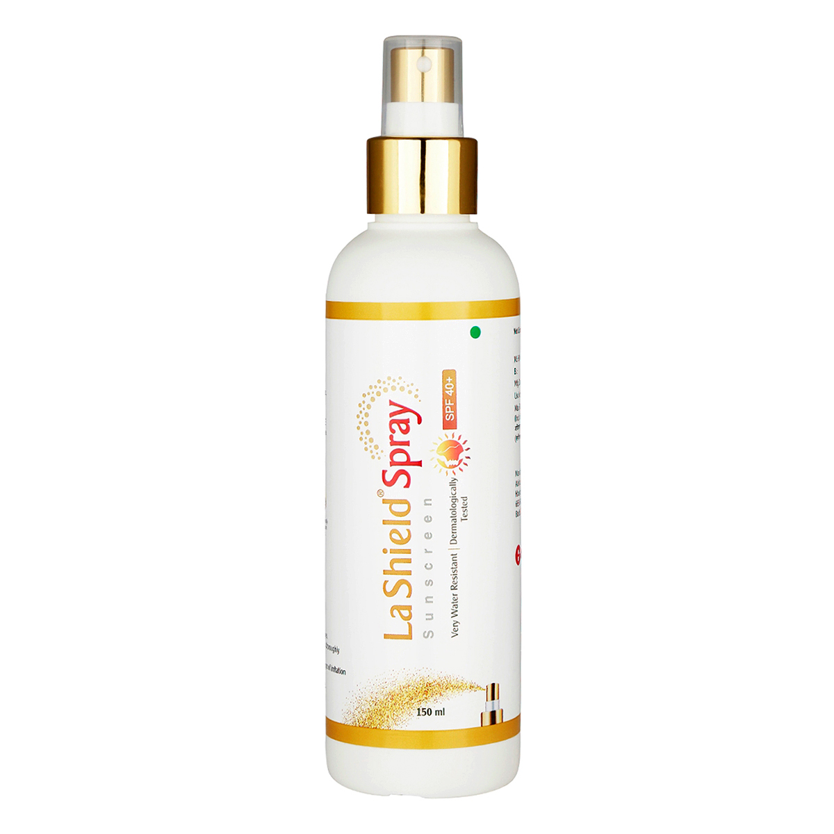 Lashield Spf 40 Plus Sun Screen Spray 150ml, Pack of 1 Liquid Lashield Spf 40 Plus Sun Screen Spray 150ml, Pack of 1 Liquid