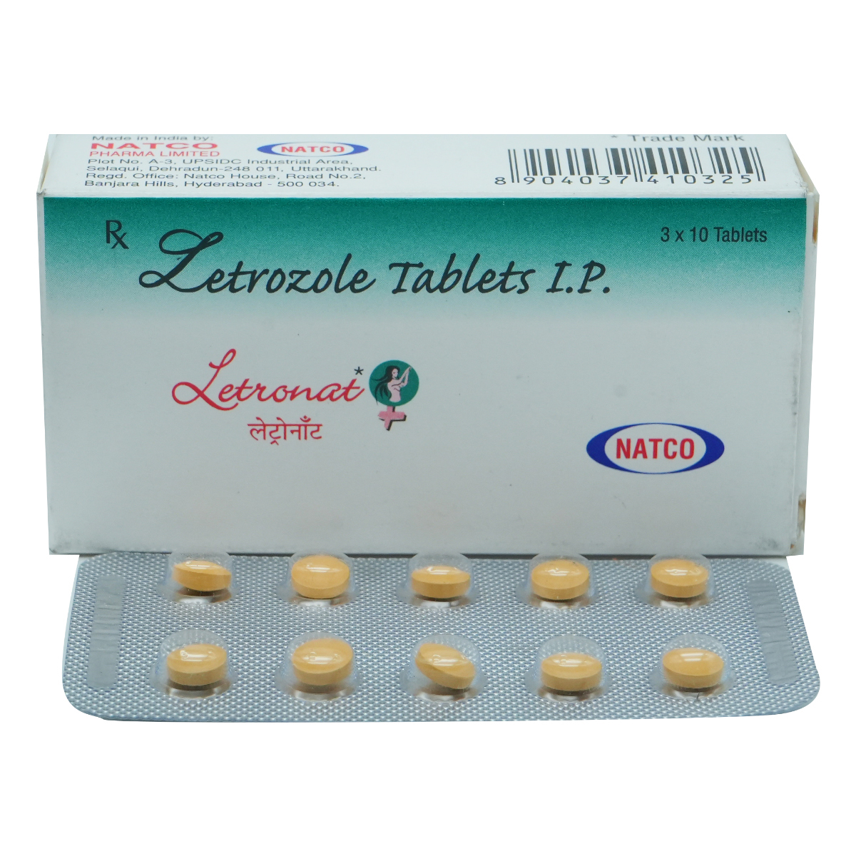 Letronat Tablet 10's, Pack of 10 TABLETS Letronat Tablet 10's, Pack of 10 TABLETS