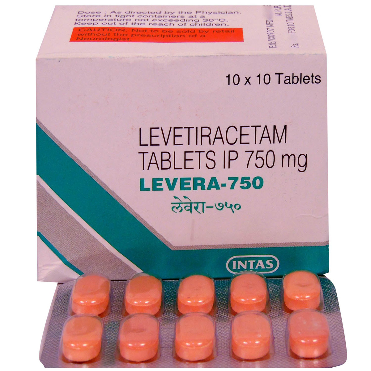 Levera-750 Tablet 10's, Pack of 10 TABLETS Levera-750 Tablet 10's, Pack of 10 TABLETS
