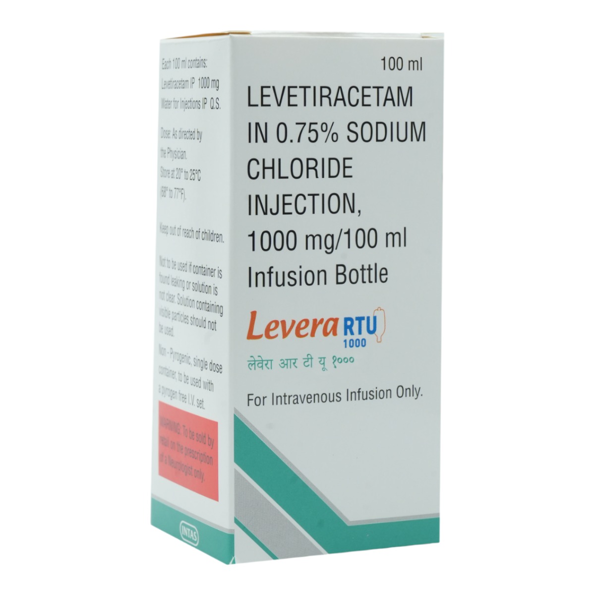 Levera Rtu 1000mg/100ml Injection, Pack of 1 Injection Levera Rtu 1000mg/100ml Injection, Pack of 1 Injection