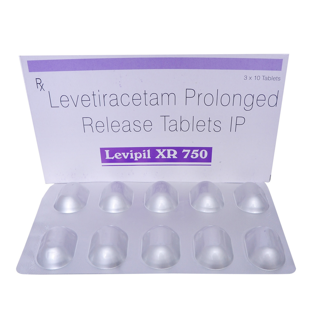 Levipil XR 750 Tablet 10's, Pack of 10 TabletS Levipil XR 750 Tablet 10's, Pack of 10 TabletS