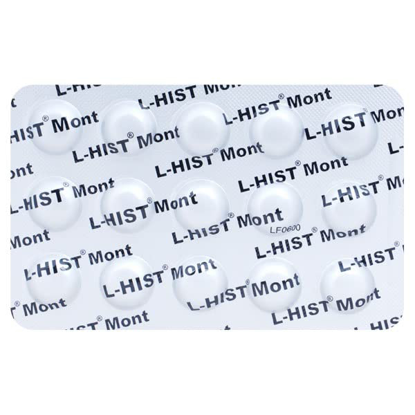 L-Hist Mont Tablet 15's, Pack of 15 TabletS L-Hist Mont Tablet 15's, Pack of 15 TabletS