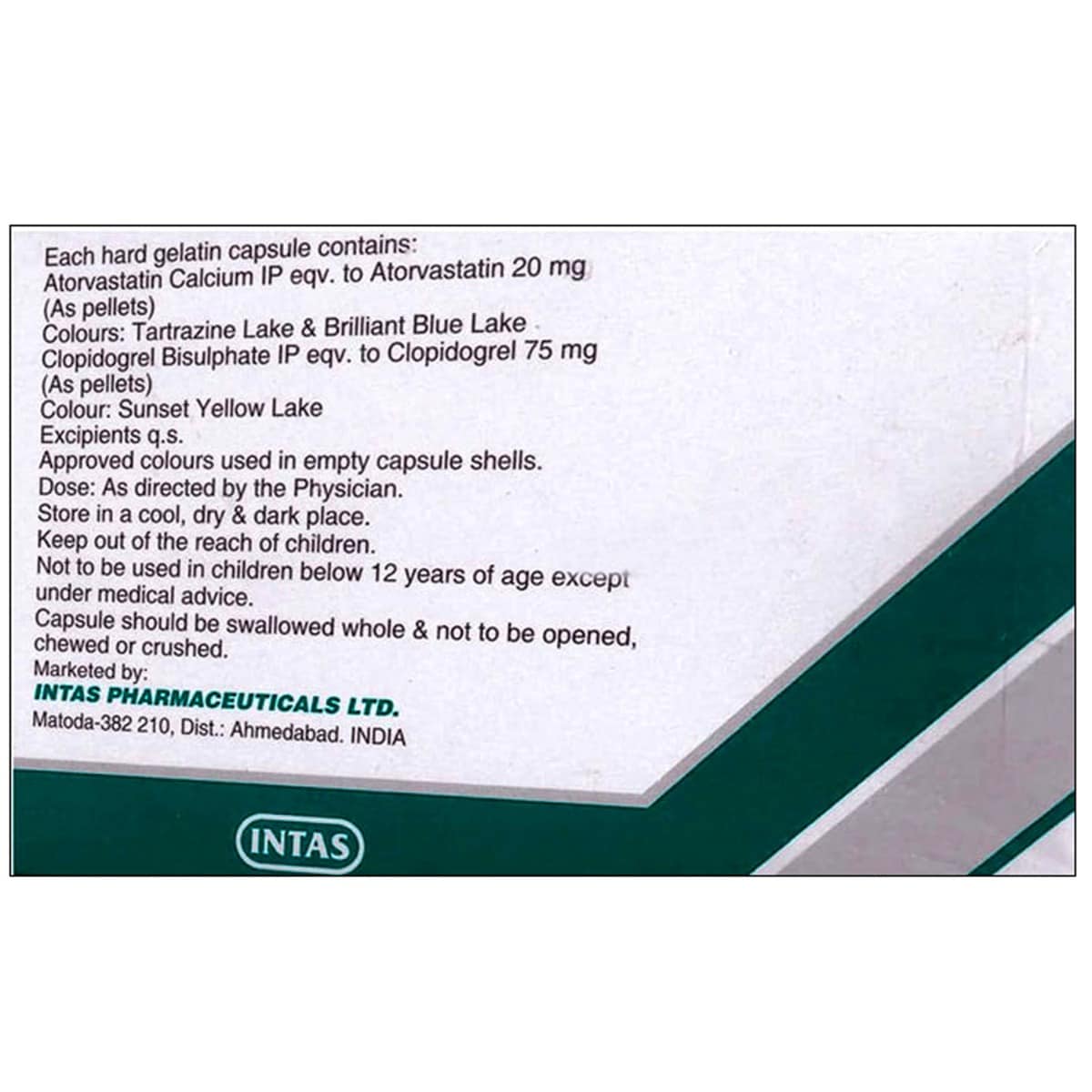 Lipicure-CV 20 Capsule 10's, Pack of 10 CAPSULES Lipicure-CV 20 Capsule 10's, Pack of 10 CAPSULES