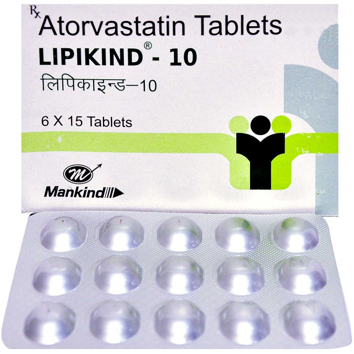Lipikind 10 Tablet 15's, Pack of 15 TABLETS Lipikind 10 Tablet 15's, Pack of 15 TABLETS