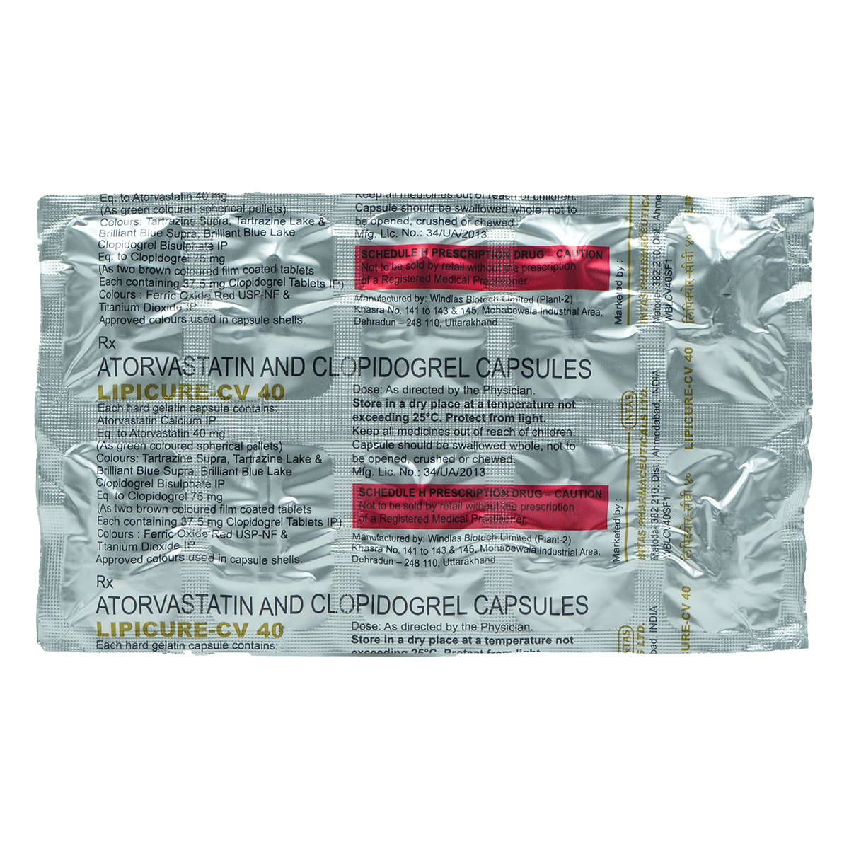 Lipicure-CV 40 Capsule 10's, Pack of 10 CAPSULES Lipicure-CV 40 Capsule 10's, Pack of 10 CAPSULES