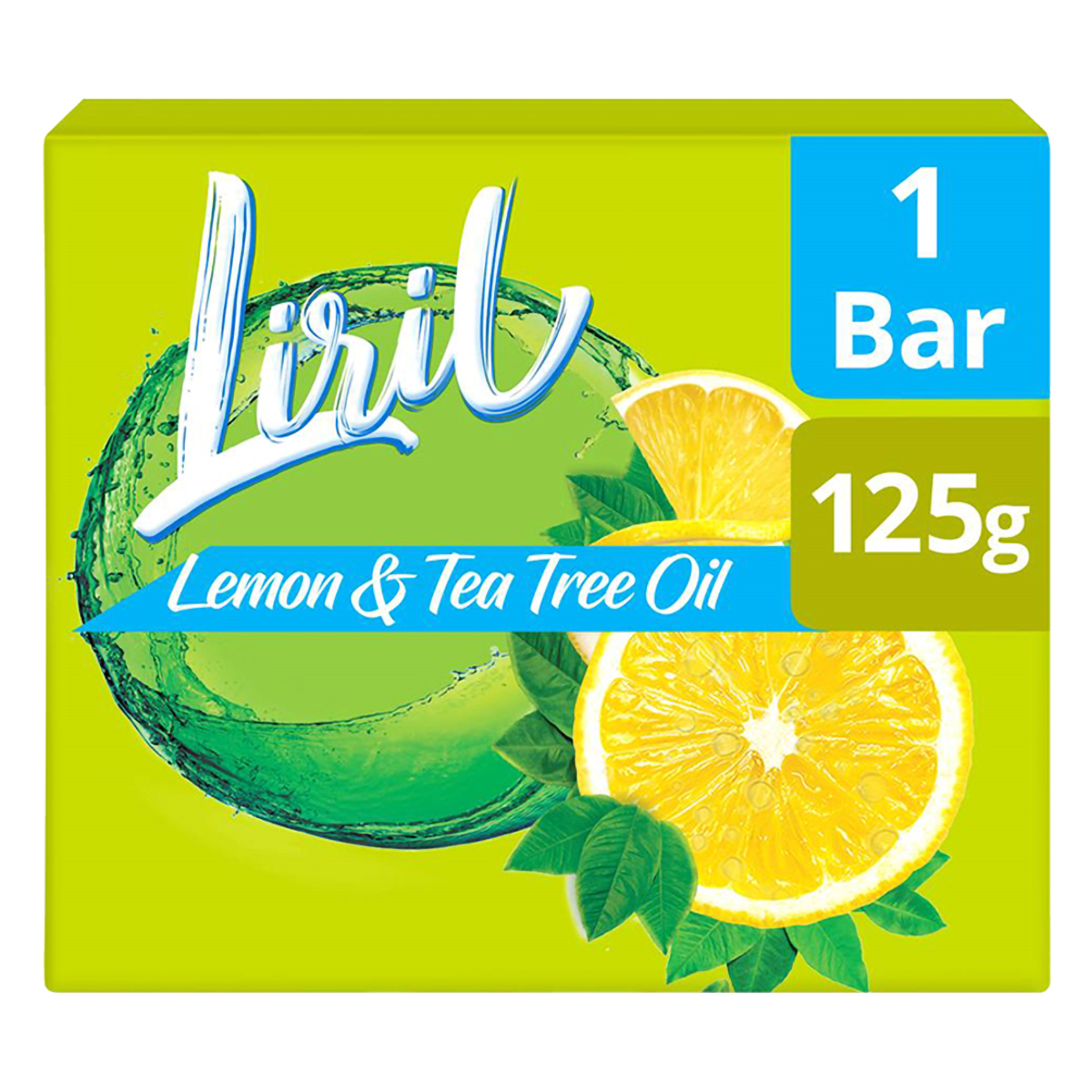 Liril Lemon & Tea Tree Oil Soap 125 gm | With 100% Natural Lemon Extract & Tea Tree Oil | Gently Cleanses | Long lasting Fresh Fragrance | Keep Skin Healthy, Pack of 1 Liril Lemon & Tea Tree Oil Soap 125 gm | With 100% Natural Lemon Extract & Tea Tree Oil | Gently Cleanses | Long lasting Fresh Fragrance | Keep Skin Healthy, Pack of 1