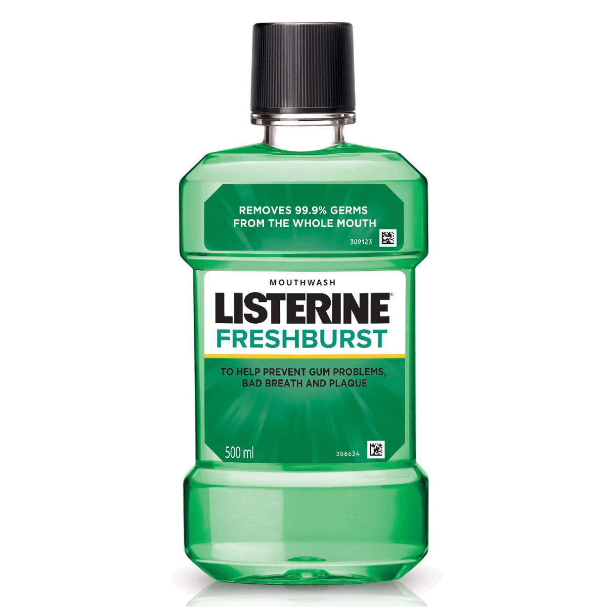 Listerine Freshburst Mouthwash, 500 ml, Pack of 1