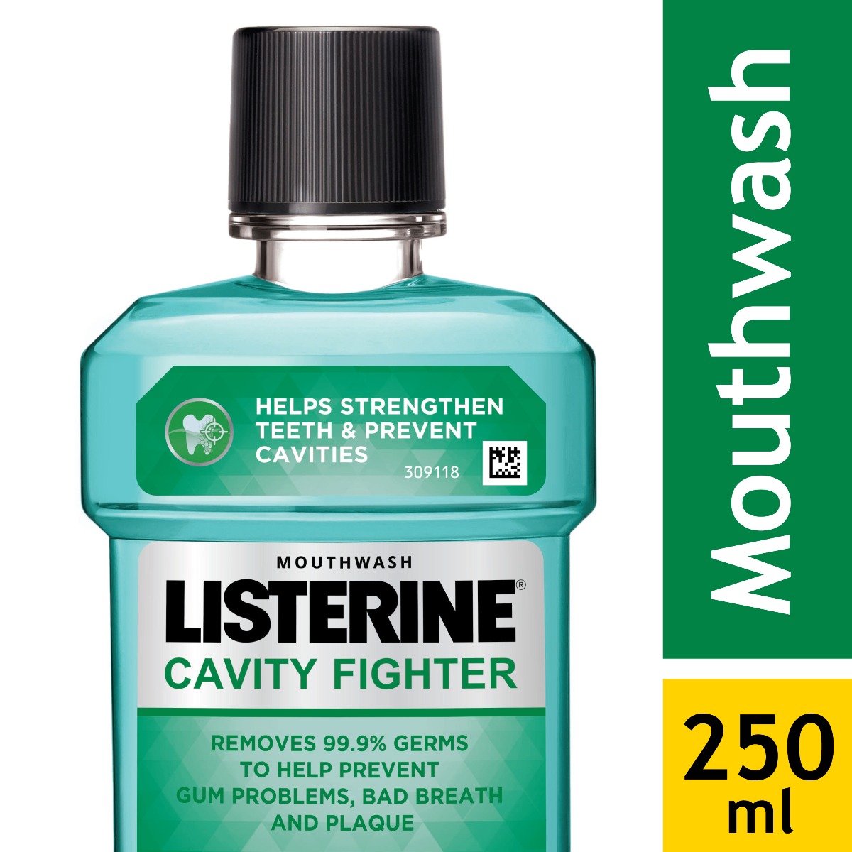 Listerine Cavity Fighter Mouthwash, 250 ml, Pack of 1 Listerine Cavity Fighter Mouthwash, 250 ml, Pack of 1