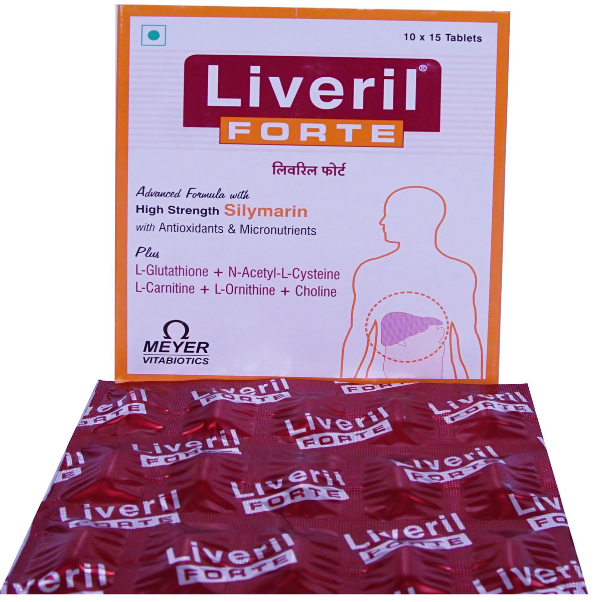 Liveril Forte Tablet 15's, Pack of 15 Liveril Forte Tablet 15's, Pack of 15