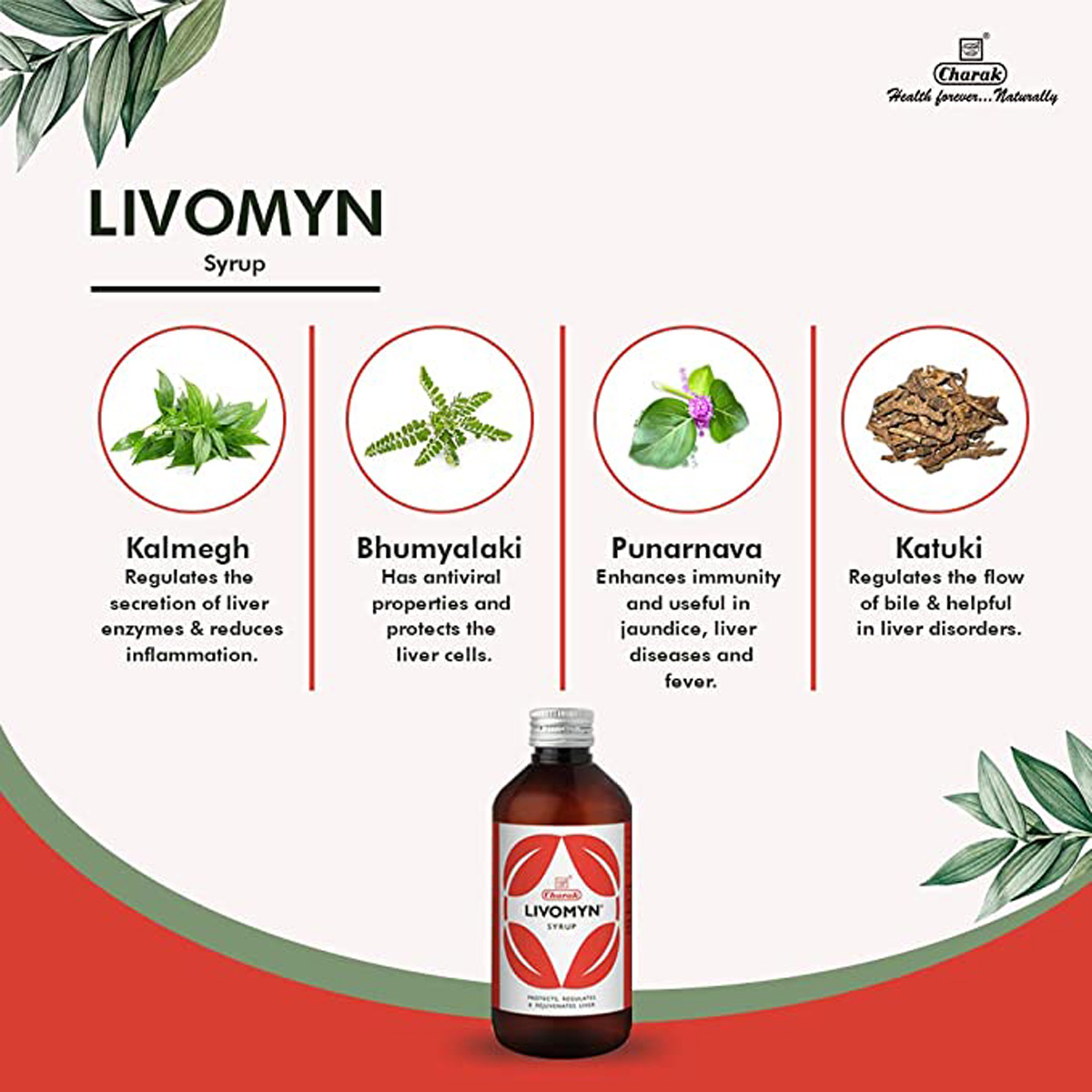 Charak Livomyn Syrup, 450 ml Charak Livomyn Syrup, 450 ml