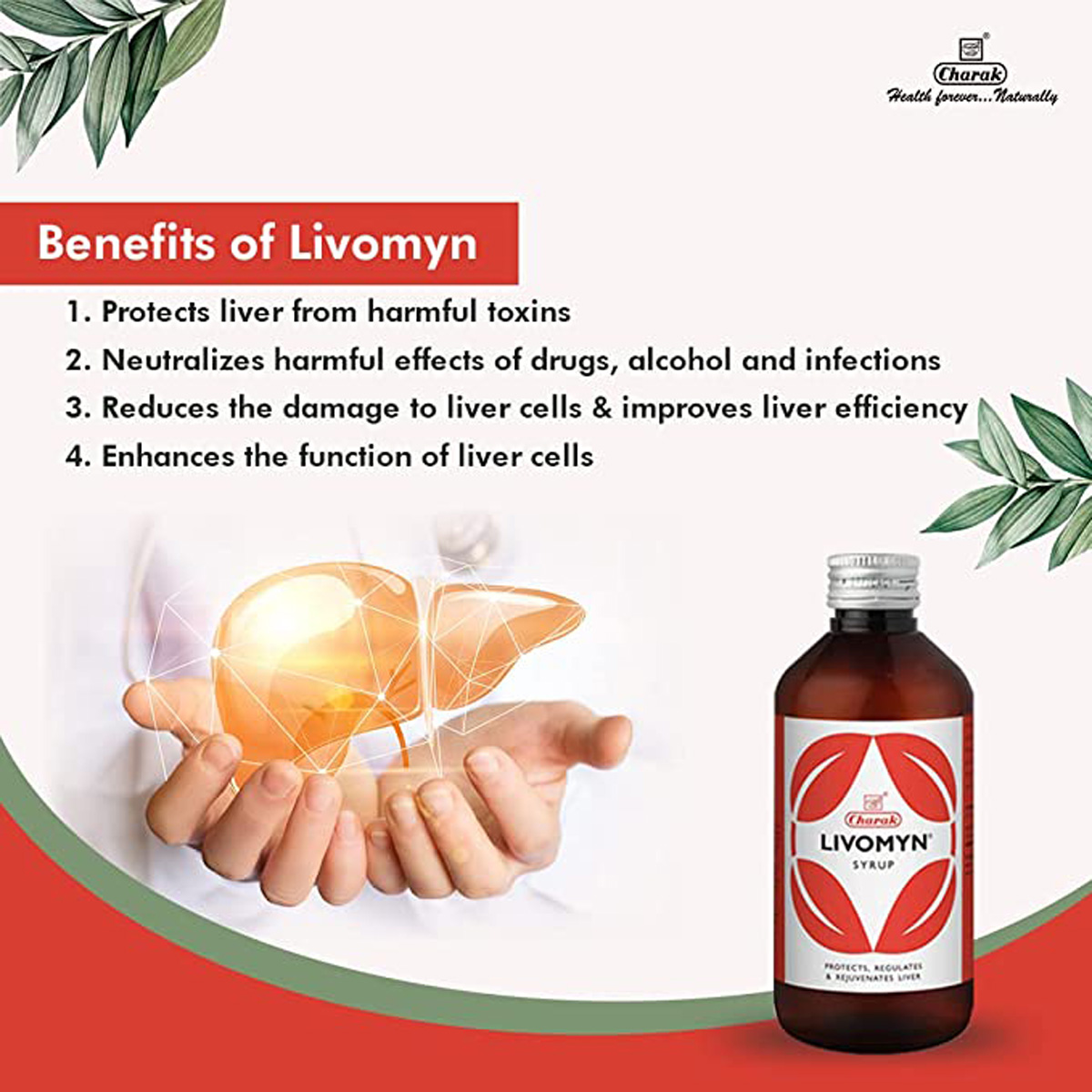 Charak Livomyn Syrup, 450 ml Charak Livomyn Syrup, 450 ml