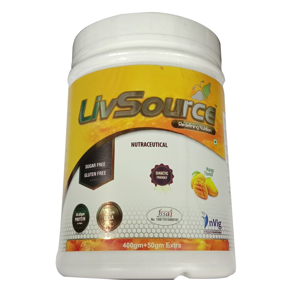 LivSource Mango Powder 400 gm, Pack of 1 LivSource Mango Powder 400 gm, Pack of 1